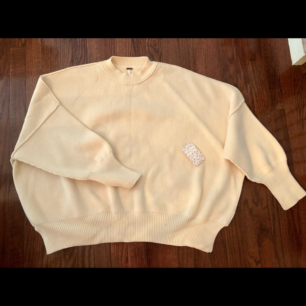 Free People Easy Street Sweater. Size Small. NWT.